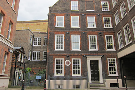 United Kingdom, London, Dr Samuel Johnson's House