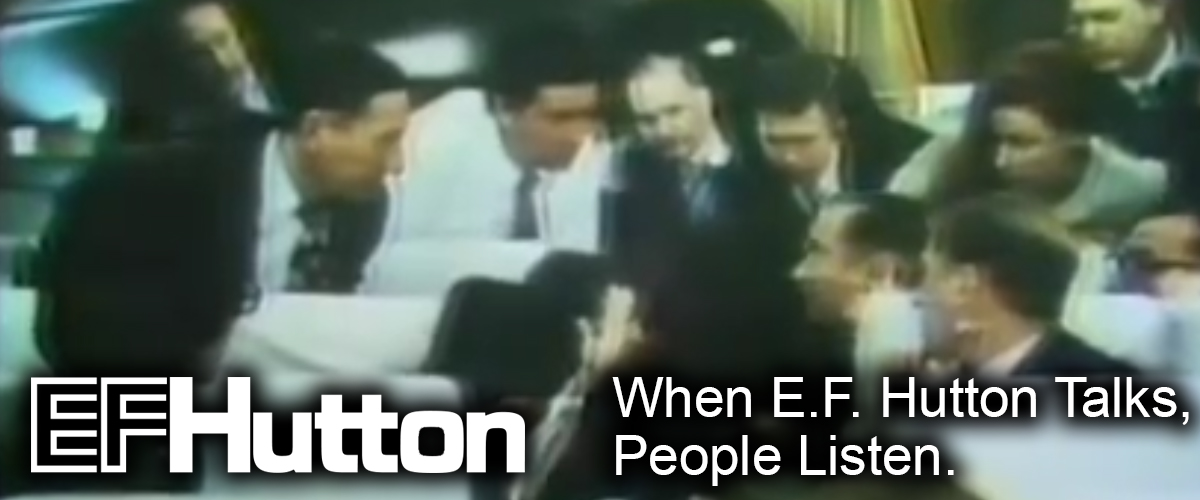 when ef hutton talks, people listen - klout - screen grab from circa 1970 commercial, executives around lunch table