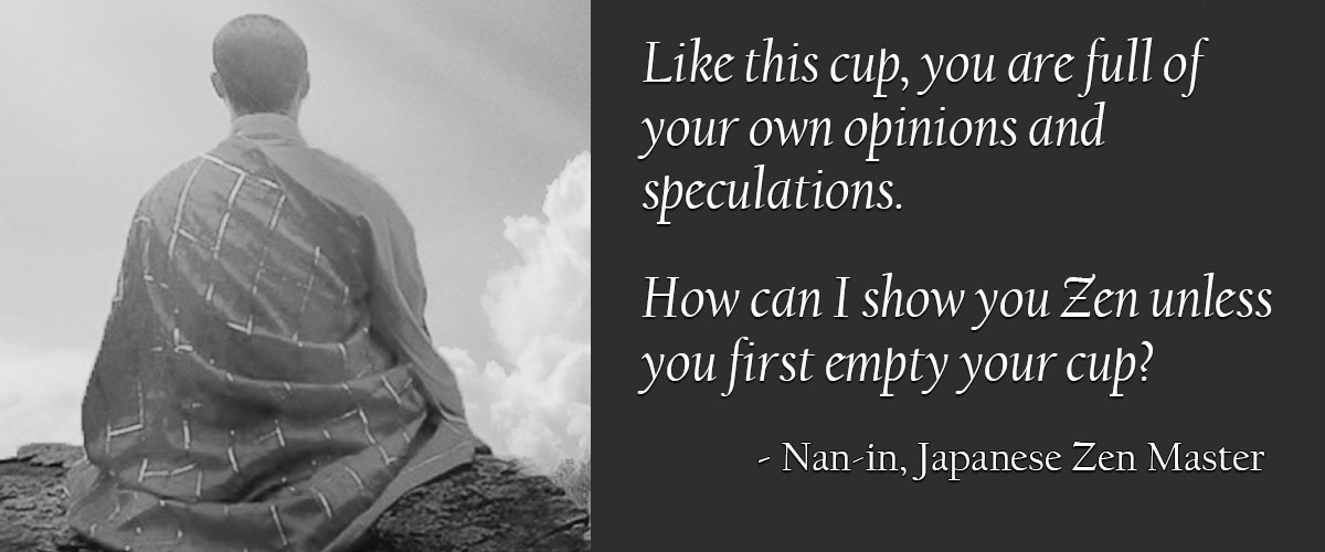 Quote Nanin, Japanese Zen Master