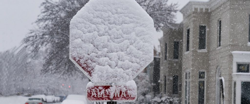 snow in spring in washington, dc march 21, 2018