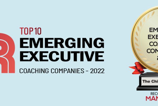 award banner manage hr magazine top 10 emerging executive coaching companies 2022